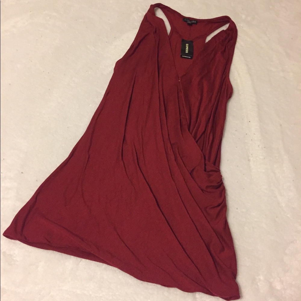 Express razor back tank top